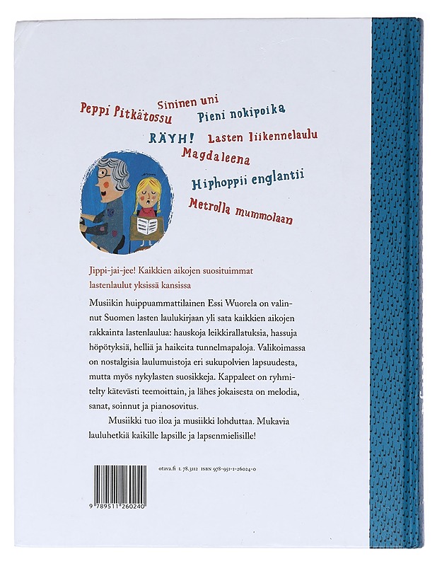 Suomen lasten laulukirja - Wuorela, Essi - Lastenkirjat - 10105618155 - 1