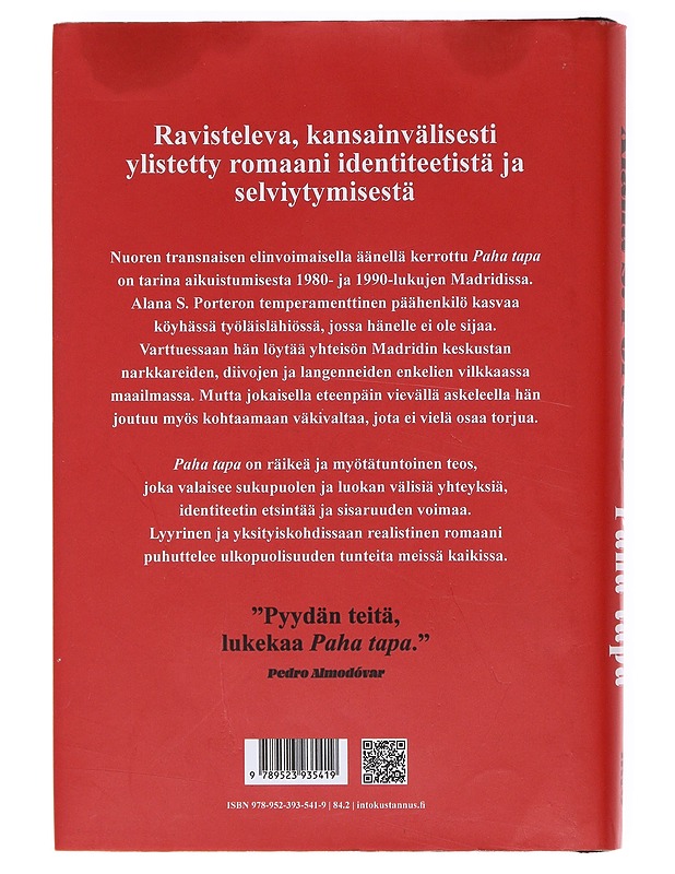 Paha tapa - Portero, Alana S. - Romaanit ja novellit - 10105618159 - 1