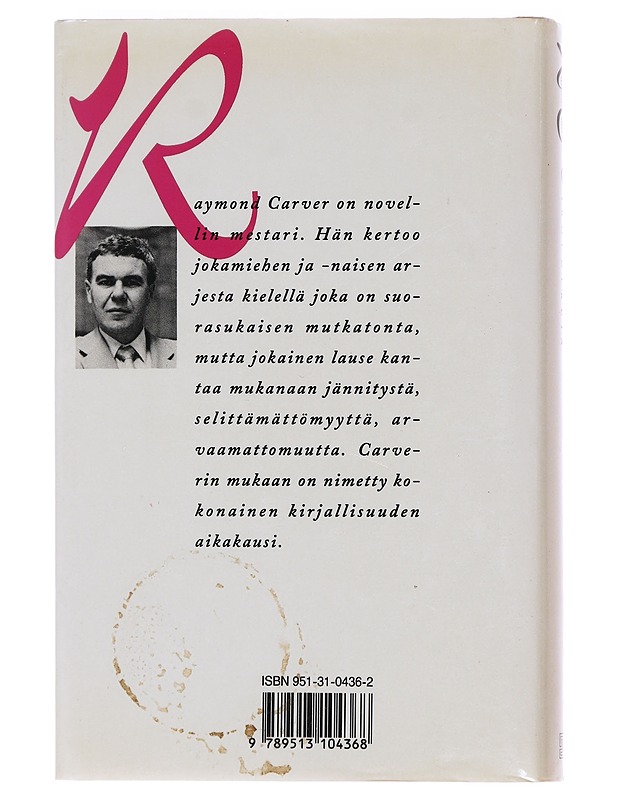 Oikopolkuja - Carver, Raymond - Romaanit ja novellit - 10105618175 - 1