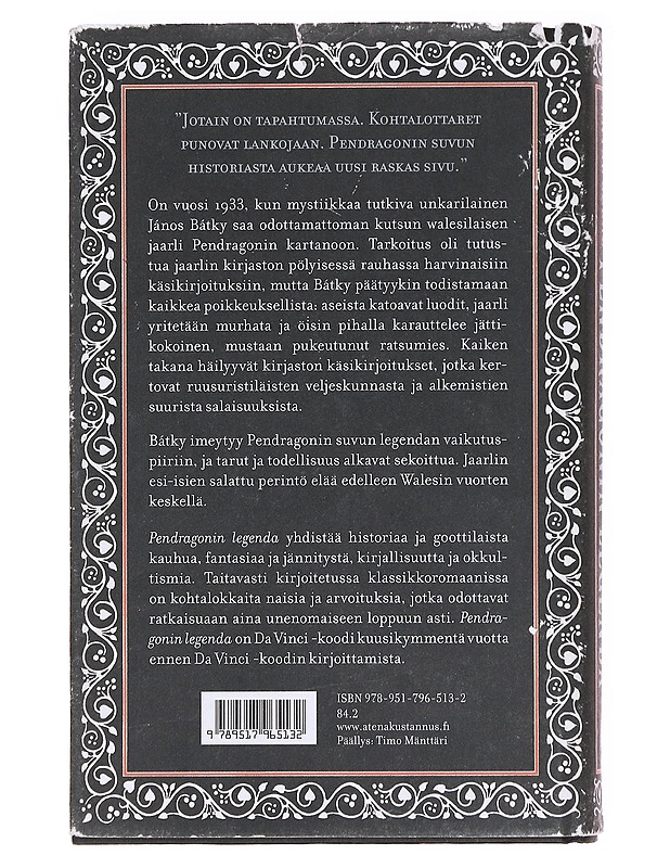 Pendragonin legenda - Szerb, Antal - Romaanit ja novellit - 10105618205 - 1