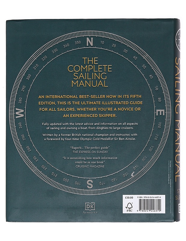 The complete sailing manual - Steve Sleight - Tietokirjat ja oppaat - 10105618310 - 1