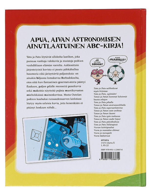 Tatun ja Patun oudot aakkoset - Aino Havukainen, Sami Toivonen - Kaunokirjallisuus - 10105618324 - 1