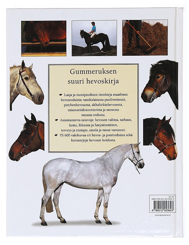 Gummeruksen suuri hevoskirja / hevosrodut ja hevosten hoito - Judith Draper - Tietokirjat ja oppaat - 10105618332 - 1