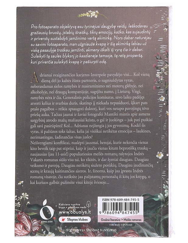 Asmens Sargybinis - Indré Vakaré - Romaanit ja novellit - 10105618357 - 1