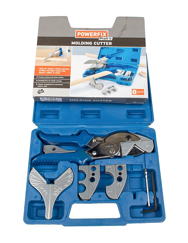 POWERFIX listasakset, 8 osaa - Rakennustarvikkeet - 10105618381 - 0