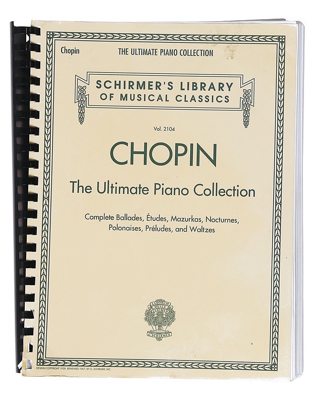 The ultimate piano collection - Frédéric Chopin - Musiikki- ja elokuvakirjat - 10105618404 - 0