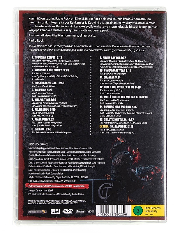 Radio Rock karaoke - DVD - DVD-elokuvat - 10105618405 - 1