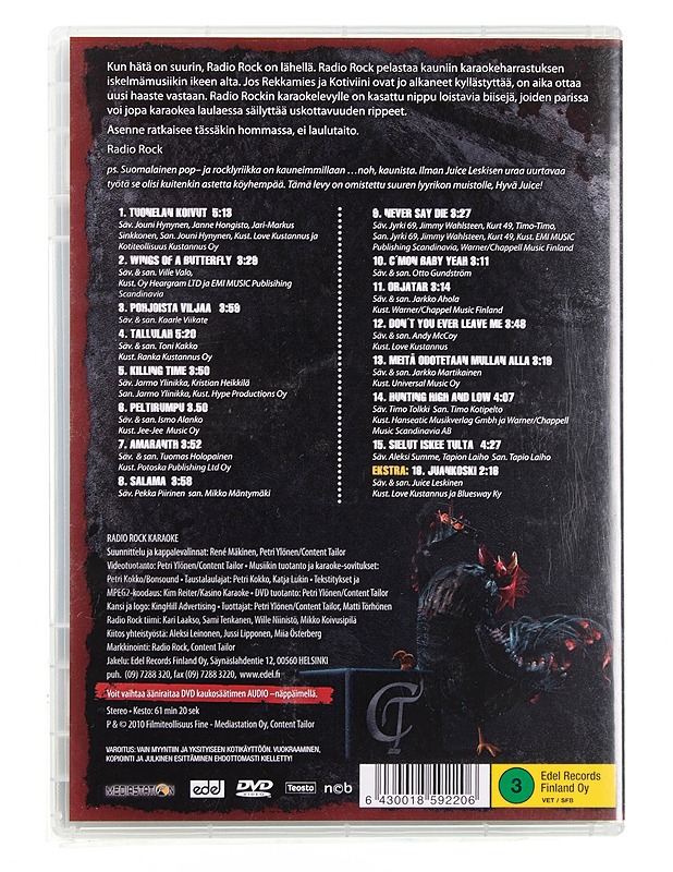 Radio Rock karaoke - DVD - DVD-elokuvat - 10105618408 - 1