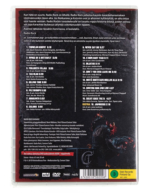 Radio Rock karaoke - DVD - DVD-elokuvat - 10105618413 - 1