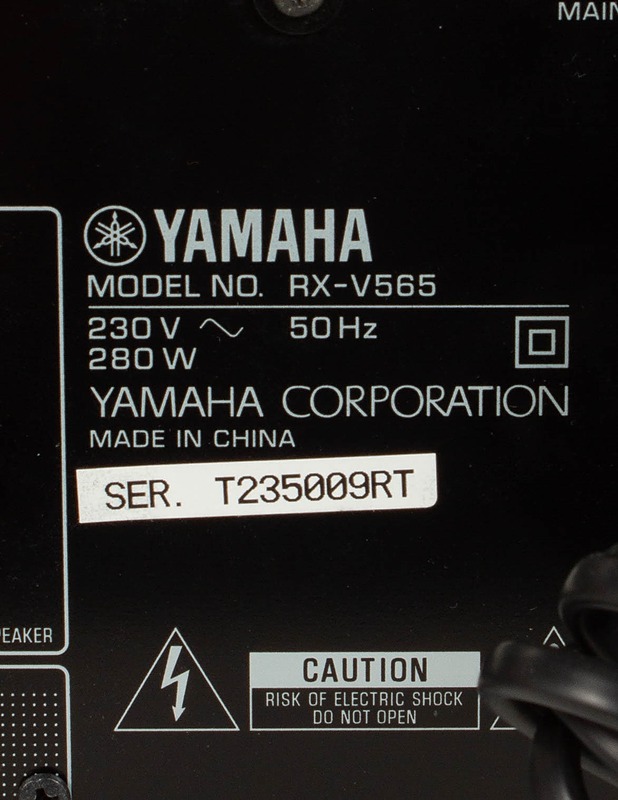 YAMAHA RX-V565 kotiteatterivahvistin - Audio - 10105618427 - 3