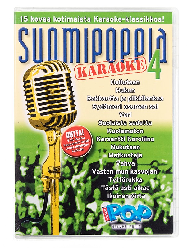 Suomipoppia karaoke : 15 kovaa kotimaista Karaoke-klassikkoa! - DVD - DVD-elokuvat - 10105618428 - 0