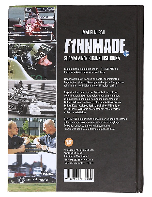 F1nnmade : suomalainen kuninkuusluokka - Mauri Nurmi - Tietokirjat ja oppaat - 10105618435 - 1
