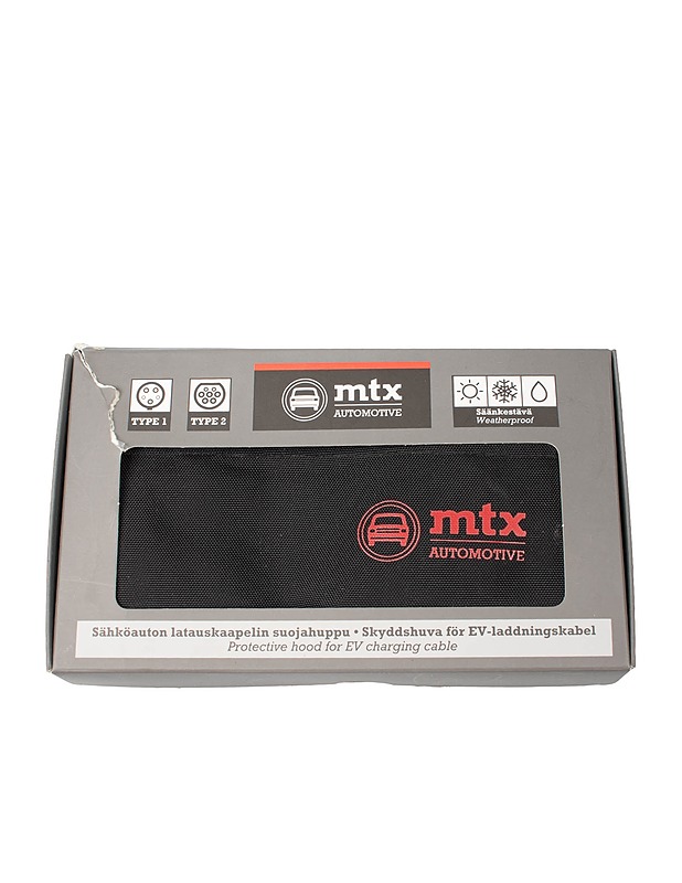 MTX AUTOMOTIVE sähköauton latauskaapelin suojahuppu - Muut urheiluvälineet ja vapaa-aika - 10105618442 - 1