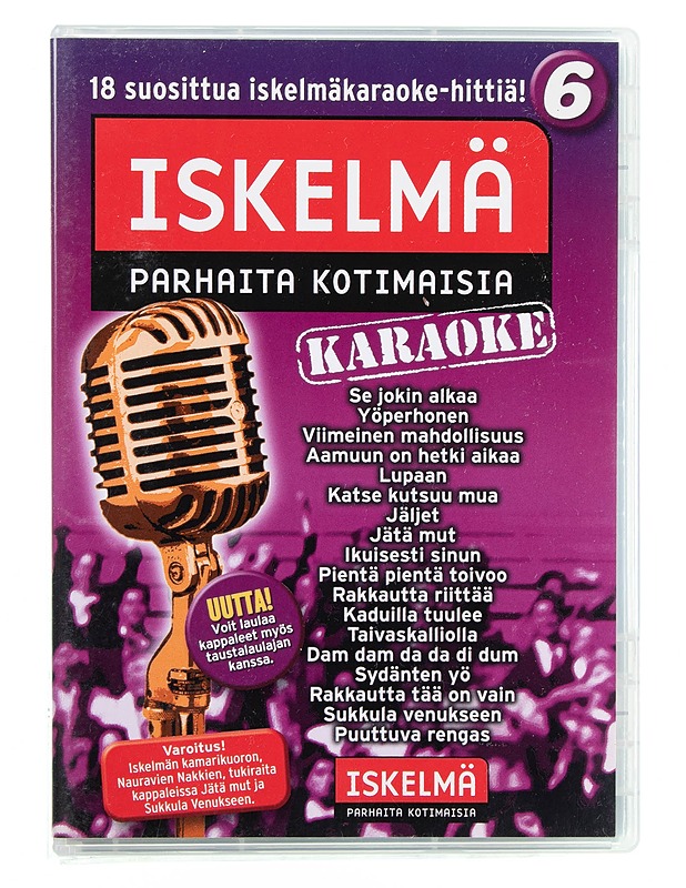 Iskelmä karaoke: 18 suosittua iskelmäkaraoke-hittiä! - DVD - DVD-elokuvat - 10105618463 - 0