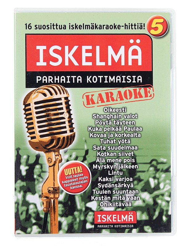 Iskelmä karaoke: 16 suosittua iskelmäkaraoke-hittiä! - DVD - DVD-elokuvat - 10105618473 - 0