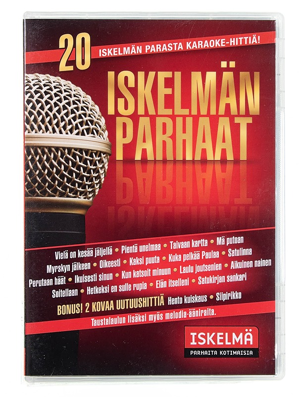 Iskelmän parhaat: 20 iskelmän parasta karaoke-hittiä! - DVD - DVD-elokuvat - 10105618489 - 0