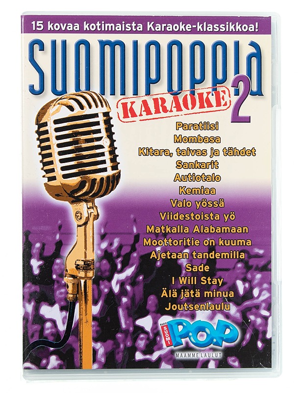 Suomipoppia karaoke : 15 kovaa kotimaista Karaoke-klassikkoa! - DVD - DVD-elokuvat - 10105618506 - 0