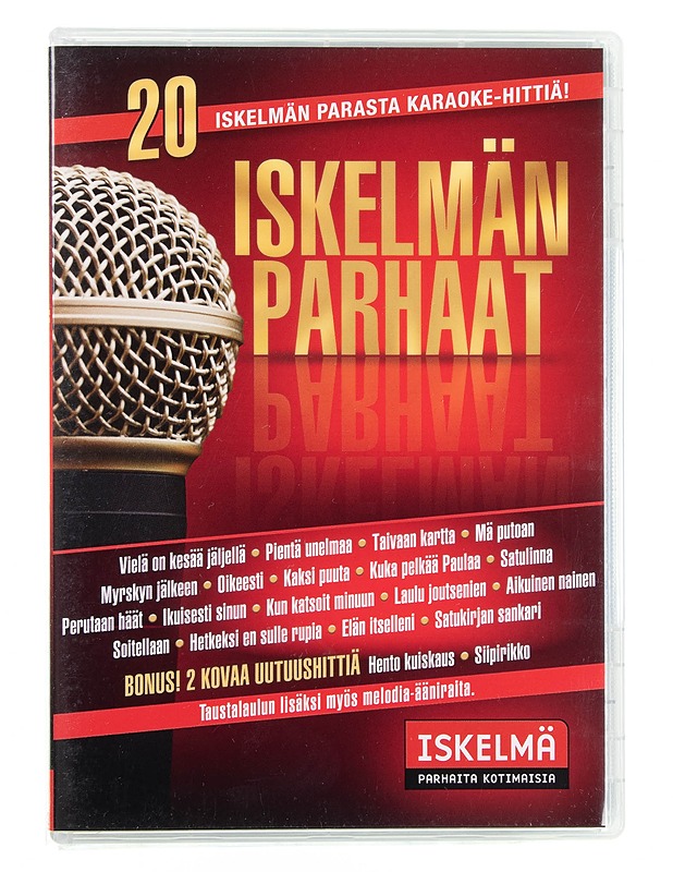 Iskelmän parhaat: 20 iskelmän parasta karaoke-hittiä! - DVD - DVD-elokuvat - 10105618510 - 0
