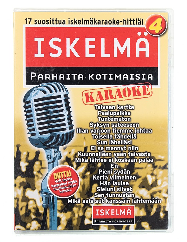 Iskelmä karaoke: 17 suosittua iskelmäkaraoke-hittiä! - DVD - DVD-elokuvat - 10105618522 - 0