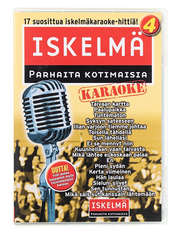 Iskelmä karaoke: 17 suosittua iskelmäkaraoke-hittiä! - DVD - DVD-elokuvat - 10105618526 - 0