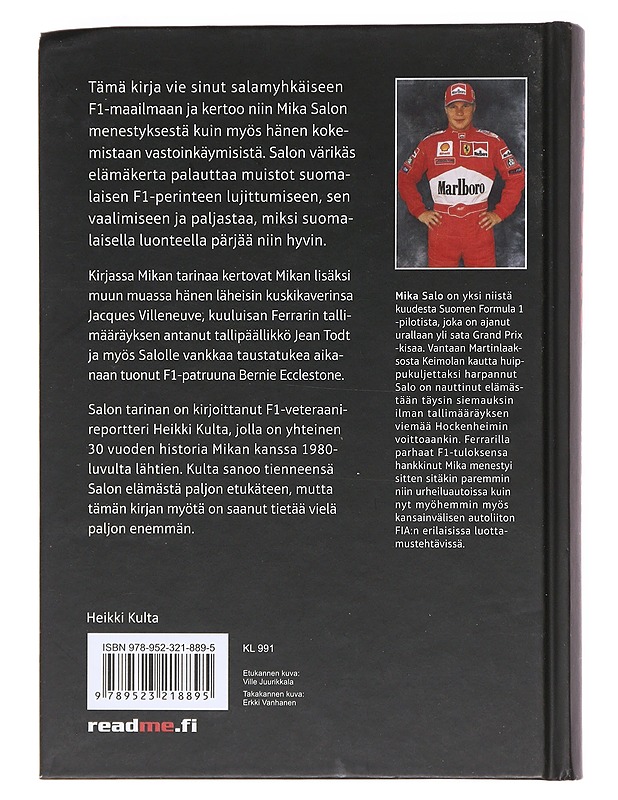 Mika Salo / elämäni - Heikki Kulta - Elämäkerrat ja muistelmat - 10105618640 - 1