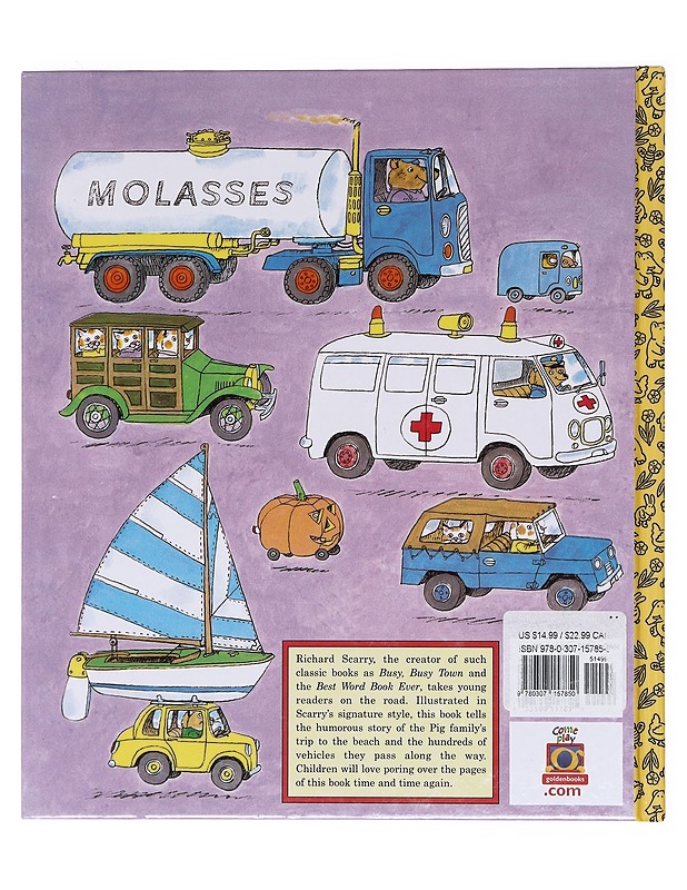 Richard Scarry's cars and trucks and things that go - Richard Scarry - Lastenkirjat - 10105618651 - 1