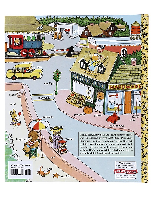 Richard Scarry's Best word book ever - Scarry, Richard - Romaanit ja novellit - 10105618659 - 1