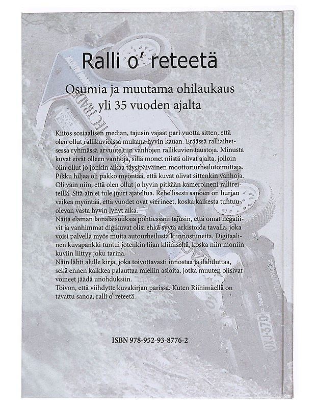 Ralli o' reteetä : osumia ja muutama ohilaukaus vuosilta 1982-2017 - Kohonen, Jari - Tietokirjat ja oppaat - 10105618665 - 1
