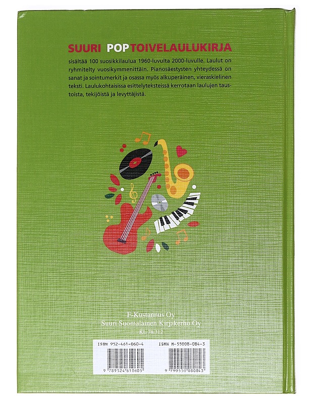Suuri poptoivelaulukirja - Kari, Virpi - Musiikki- ja elokuvakirjat - 10105618678 - 1