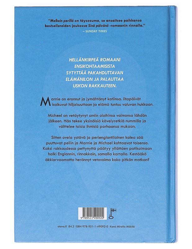 Melkein perillä - Nicholls, David - Romaanit ja novellit - 10105618767 - 1