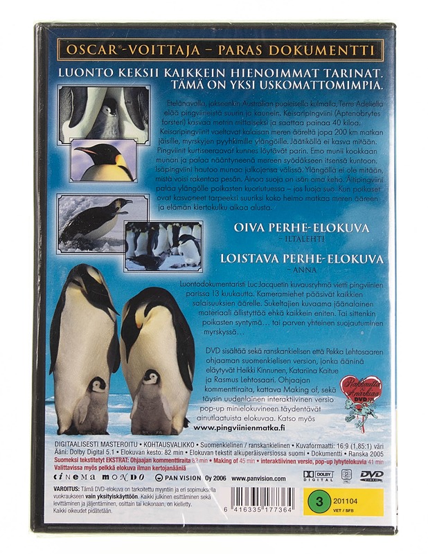 Pingviinien matka - DVD - DVD-elokuvat - 10105618774 - 1