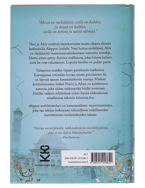 Aleppon mehiläistarhuri - Lefteri, Christy - Romaanit ja novellit - 10105618790 - 1