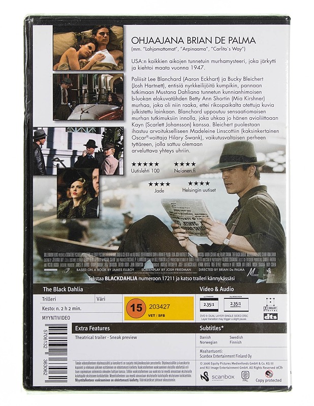 Musta Dahlia - DVD - DVD-elokuvat - 10105618794 - 1