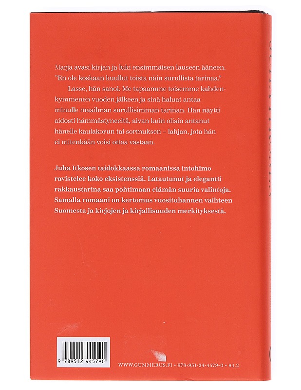 Huomenna kerron kaiken - Juha Itkonen - Romaanit ja novellit - 10105618799 - 1