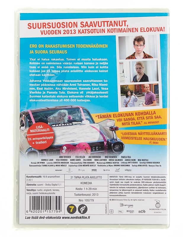 21 tapaa pilata avioliitto - DVD - DVD-elokuvat - 10105618802 - 1