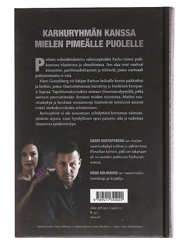 Karhuryhmä - Gustafsberg, Harri - Elämäkerrat ja muistelmat - 10105618818 - 1