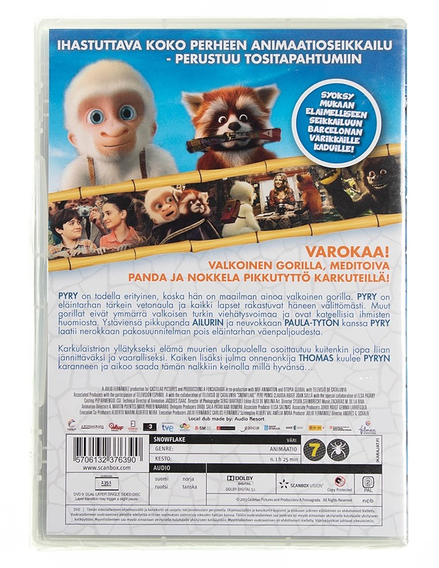 Pyry valkoinen gorilla - DVD - DVD-elokuvat - 10105618861 - 1