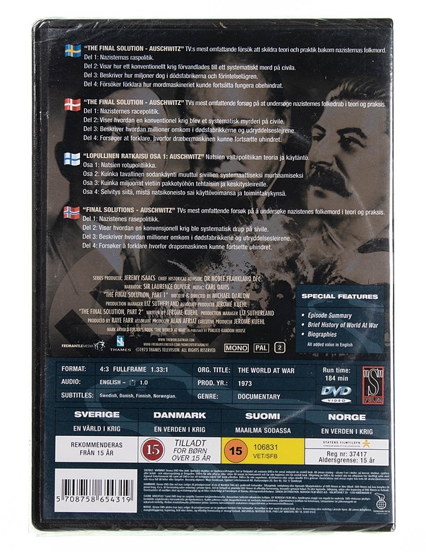 The World at War 16 - DVD - DVD-elokuvat - 10105618906 - 1