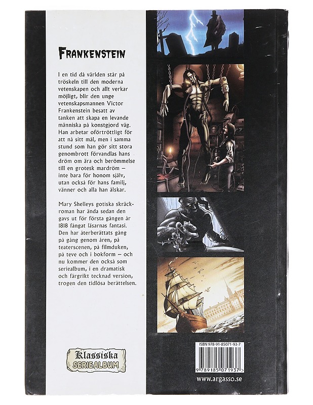 Frankenstein / seriealbum - Shelley, Mary - Sarjakuvat - 10105618913 - 1
