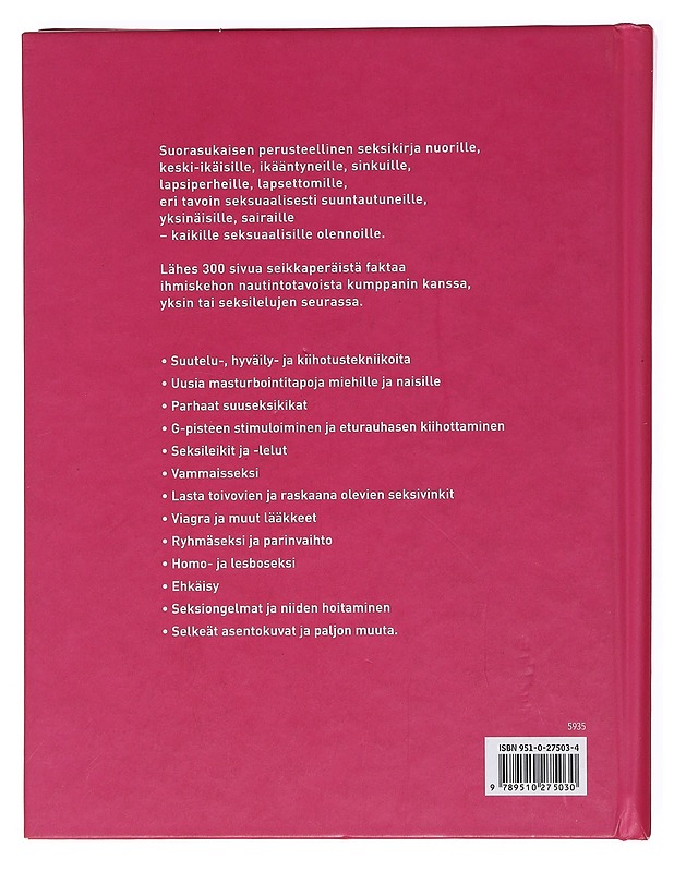 Seksikirja  (K18) - Godson, Suzi - Tietokirjat ja oppaat - 10105618927 - 1