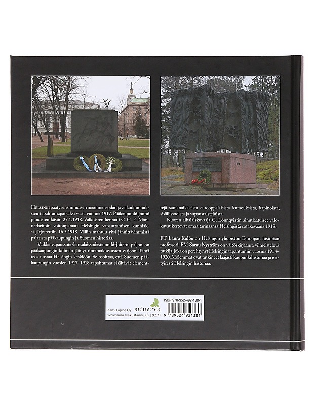 Helsinki 1918 : pääkaupunki ja sota - Kolbe, Laura - Tietokirjat - 10105618947 - 1