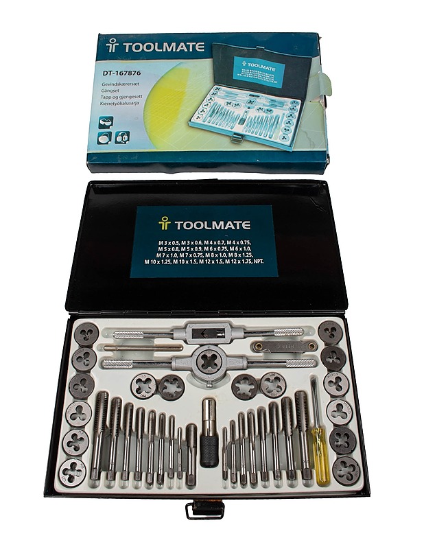 TOOLMATE Dt-167876 kierretyökalusarja - Rakennustarvikkeet - 10105618966 - 0