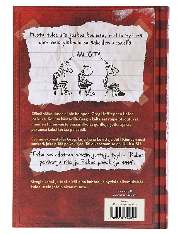 Neropatin päiväkirja / Greg Heffleyn julkaisu - Jeff Kinney - Sarjakuvat - 10105618996 - 1