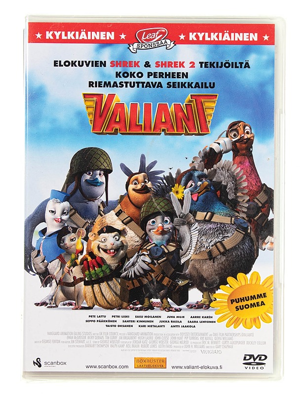 Valiant - DVD - DVD-elokuvat - 10105619007 - 0