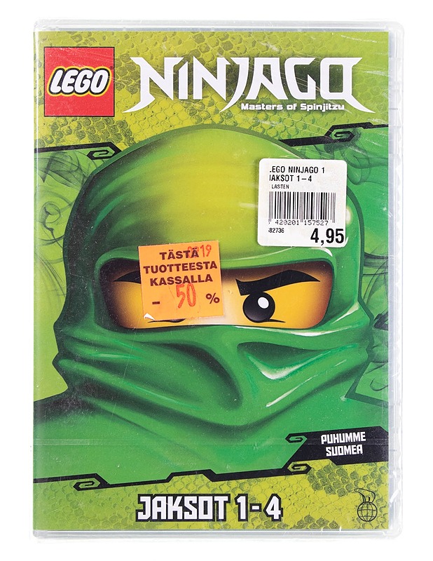 LEGO Ninjago: Masters of Spinjitzu - Jaksot 1-4 - DVD - DVD-elokuvat - 10105619028 - 0