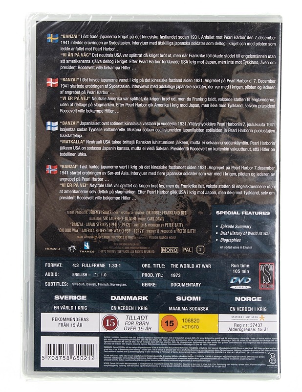 The World at War 4 - DVD - DVD-elokuvat - 10105619030 - 1