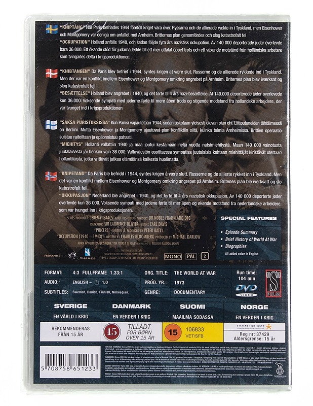 The World at War 10 - DVD - DVD-elokuvat - 10105619035 - 1