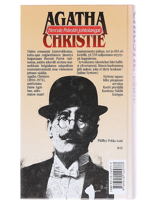 Hercule Poirotin johtolangat / viisi kuulua mysteeriä - Agatha Christie - Romaanit ja novellit - 10105619037 - 1