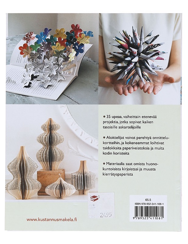 Askartele uutta vanhasta kirjasta - Youngs, Clare - Tietokirjat ja oppaat - 10105619067 - 1