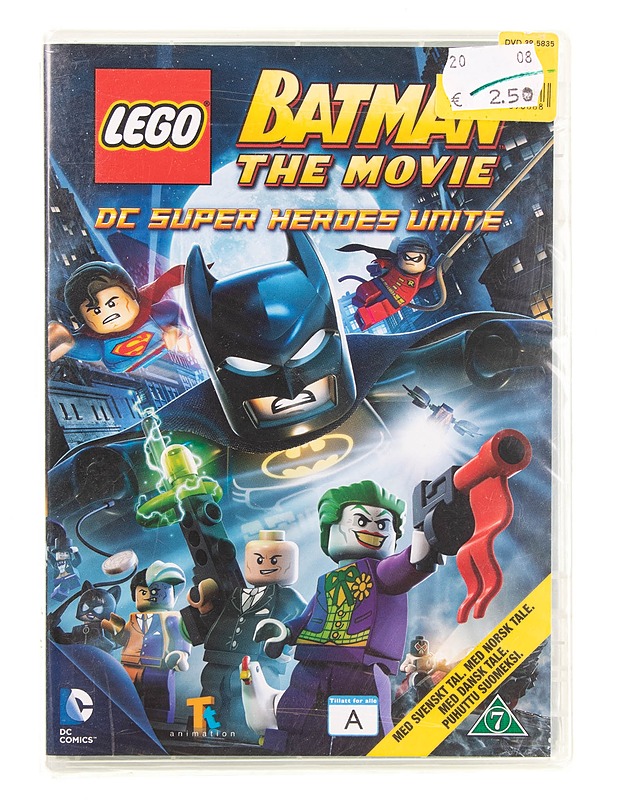LEGO Batman the movie: DC Superheroes unite - DVD - DVD-elokuvat - 10105619099 - 0